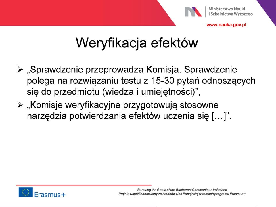 odnoszących się do przedmiotu (wiedza i umiejętności), Komisje
