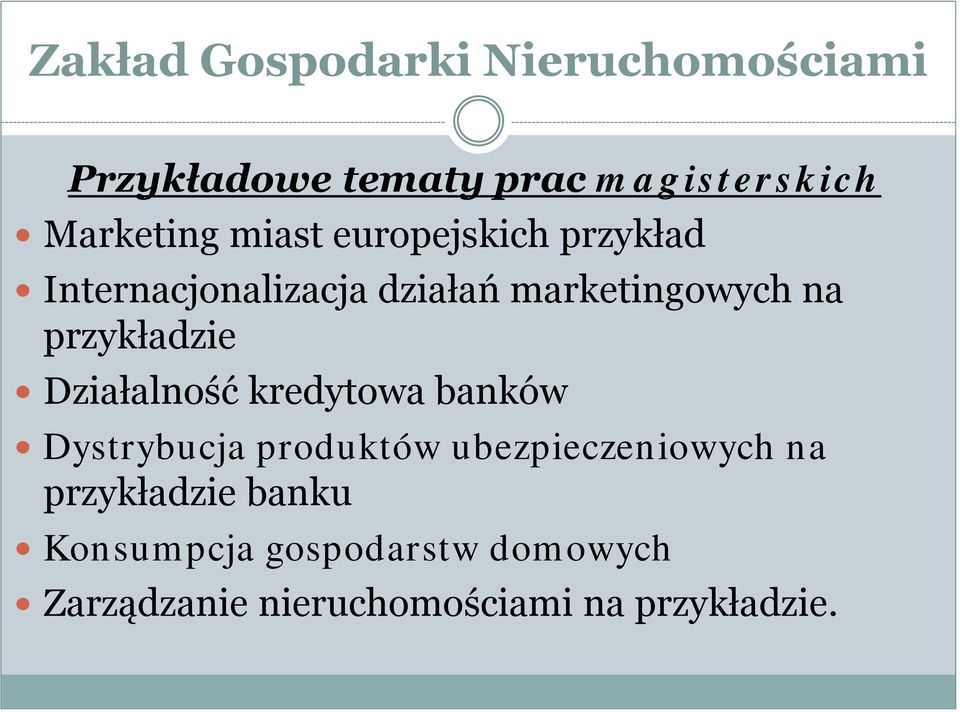 przykładzie Działalność kredytowa banków Dystrybucja produktów ubezpieczeniowych na