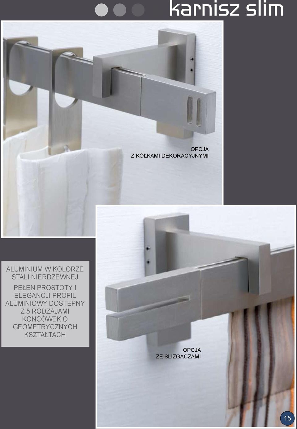 PROFIL ALUMINIOWY DOSTEPNY Z 5 RODZAJAMI KONCÓWEK O