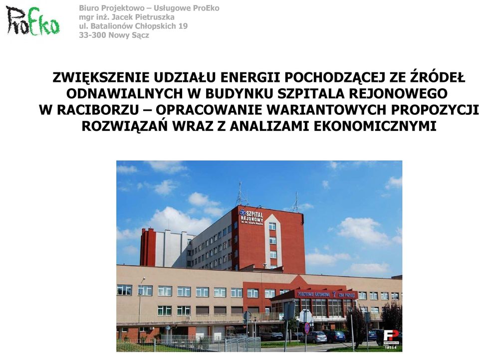 REJONOWEGO W RACIBORZU OPRACOWANIE