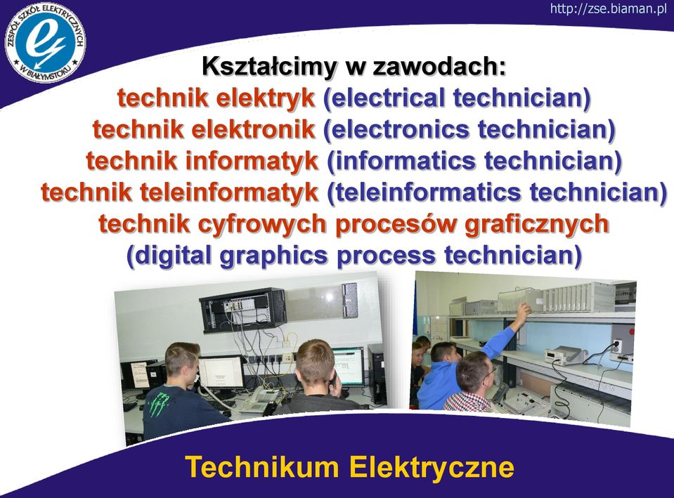 technician) technik teleinformatyk (teleinformatics technician) technik