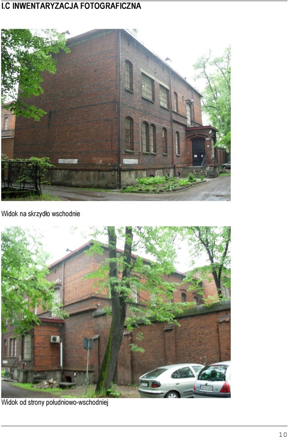 skrzydło wschodnie Widok