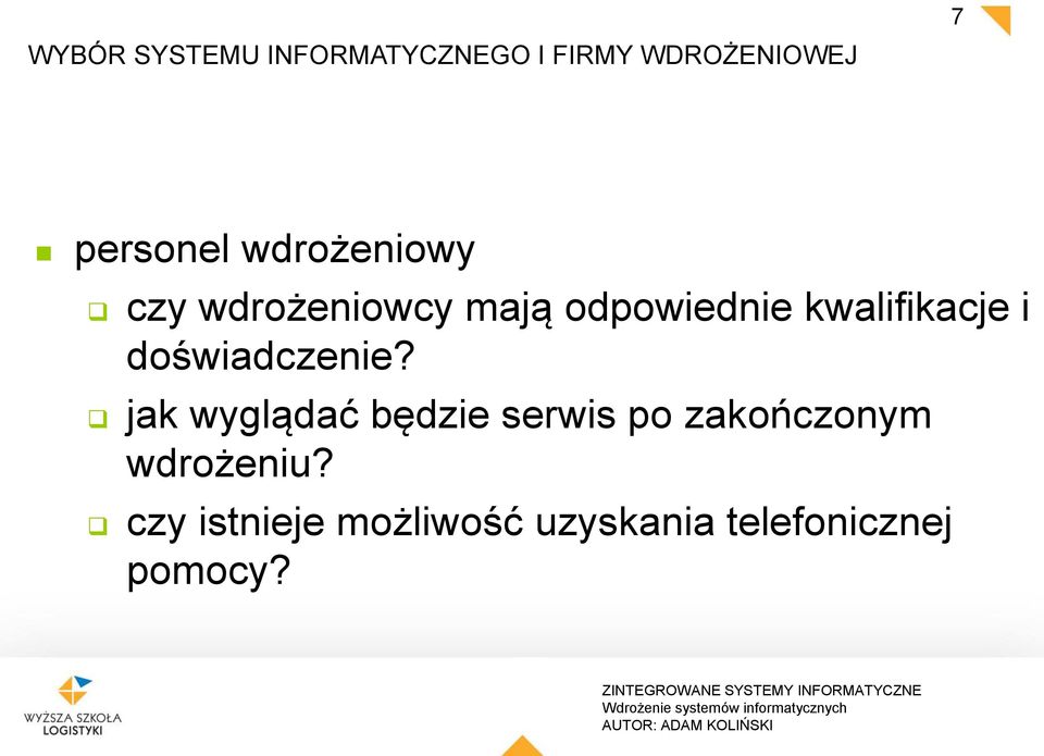 doświadczenie?