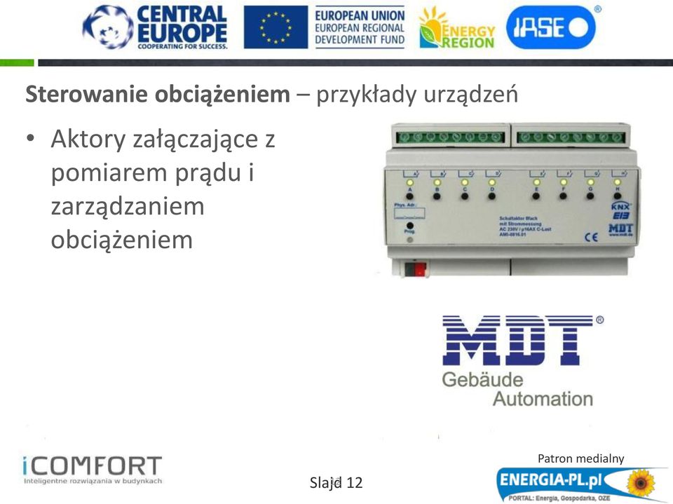 załączające z pomiarem prądu