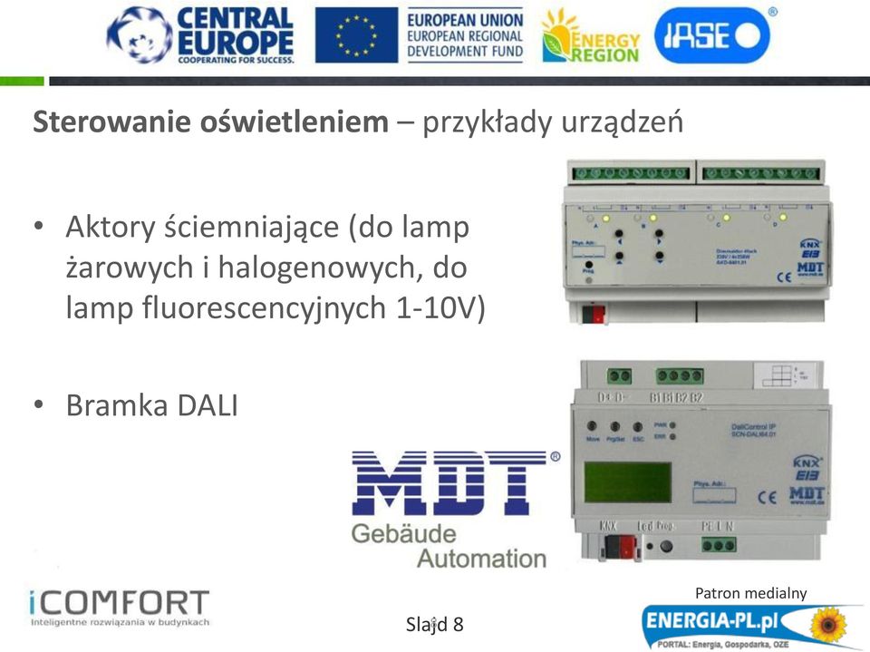 żarowych i halogenowych, do lamp