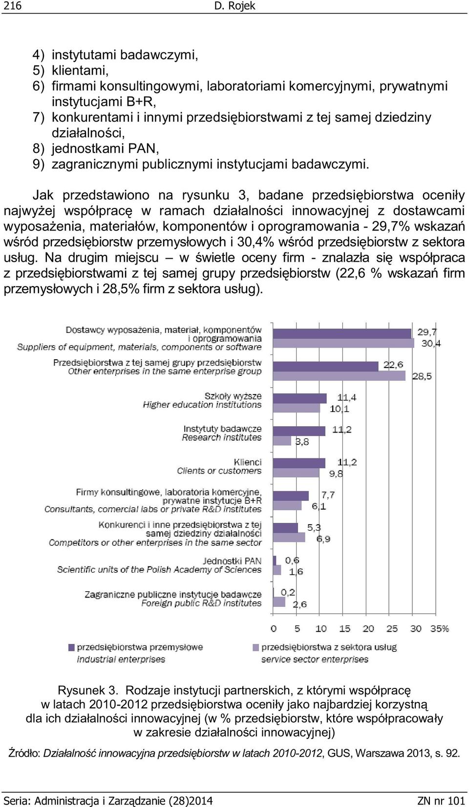 działalności, 8) jednostkami PAN, 9) zagranicznymi publicznymi instytucjami badawczymi.