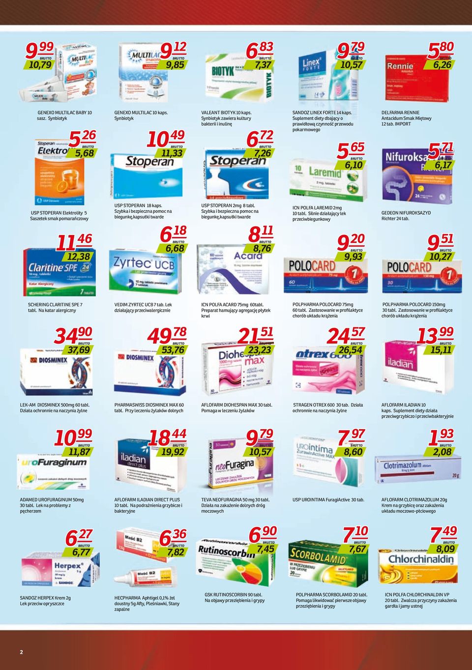 Suplement diety dbający o prawidłową czynność przewodu pokarmowego 5 65 6,10 DELFARMA RENNIE Antacidum Smak Miętowy 12 tab.
