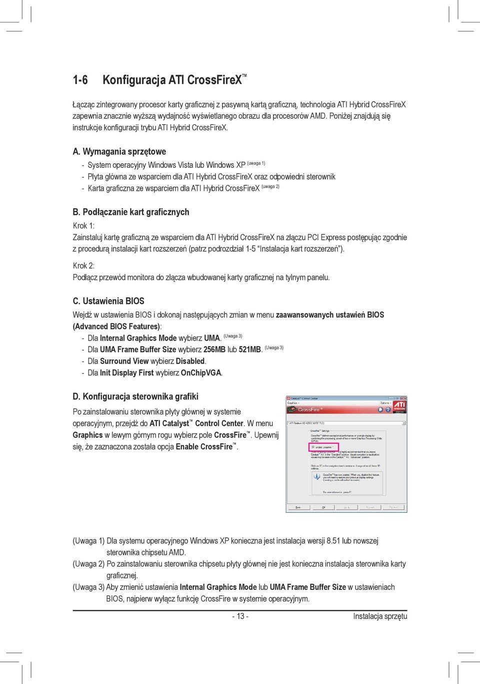 D. Poniżej znajdują się instrukcje konfiguracji trybu AT