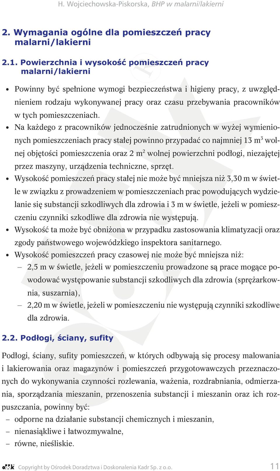tych pomieszczeniach.