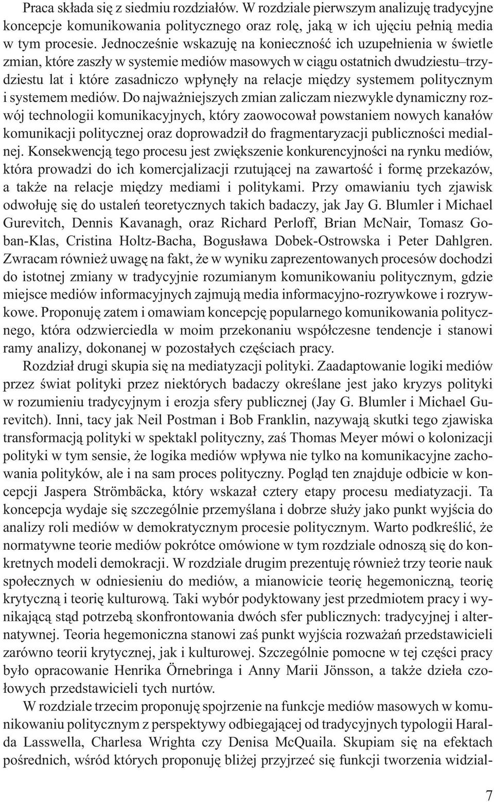 miêdzy systemem politycznym i systemem mediów.