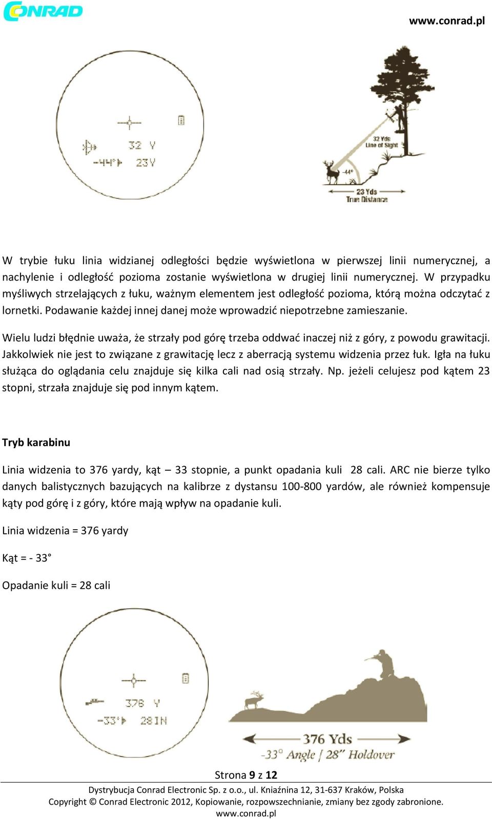 Wielu ludzi błędnie uważa, że strzały pod górę trzeba oddwać inaczej niż z góry, z powodu grawitacji. Jakkolwiek nie jest to związane z grawitację lecz z aberracją systemu widzenia przez łuk.