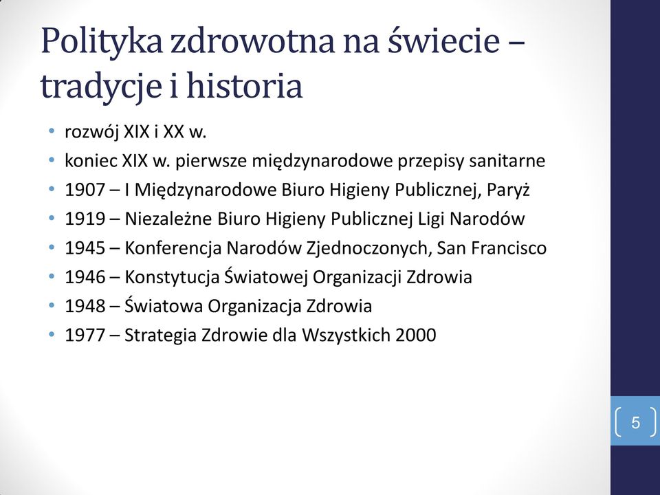 Niezależne Biuro Higieny Publicznej Ligi Narodów 1945 Konferencja Narodów Zjednoczonych, San Francisco