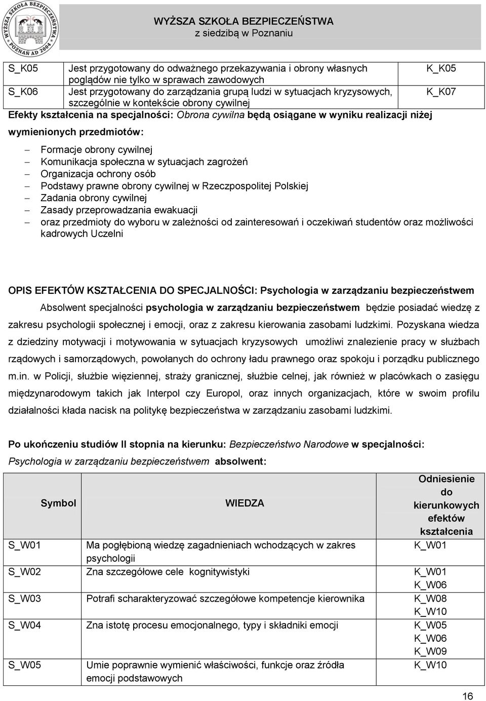 społeczna w sytuacjach zagrożeń Organizacja ochrony osób Podstawy prawne obrony cywilnej w Rzeczpospolitej Polskiej Zadania obrony cywilnej Zasady przeprowadzania ewakuacji oraz przedmioty do wyboru