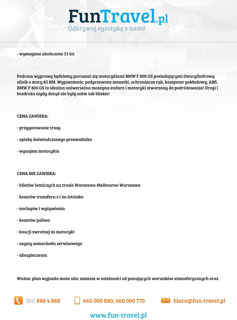 Drogi i bezdroża nigdy dotąd nie były sobie tak bliskie!