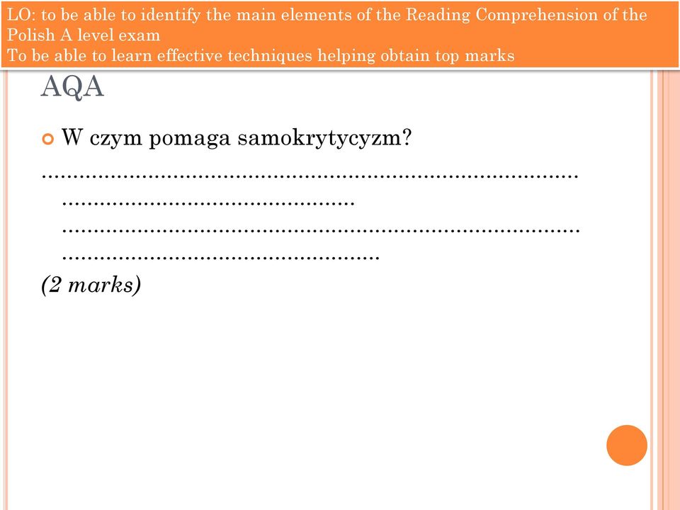 samokrytycyzm?