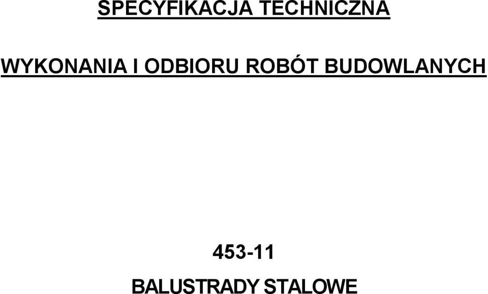 I ODBIORU ROBÓT