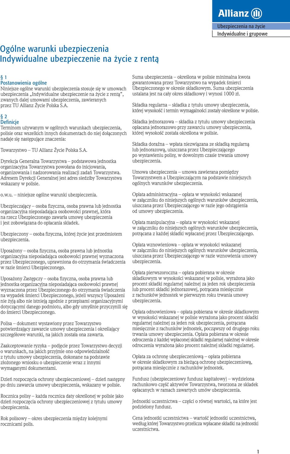 lianz Życie Polska S.A.