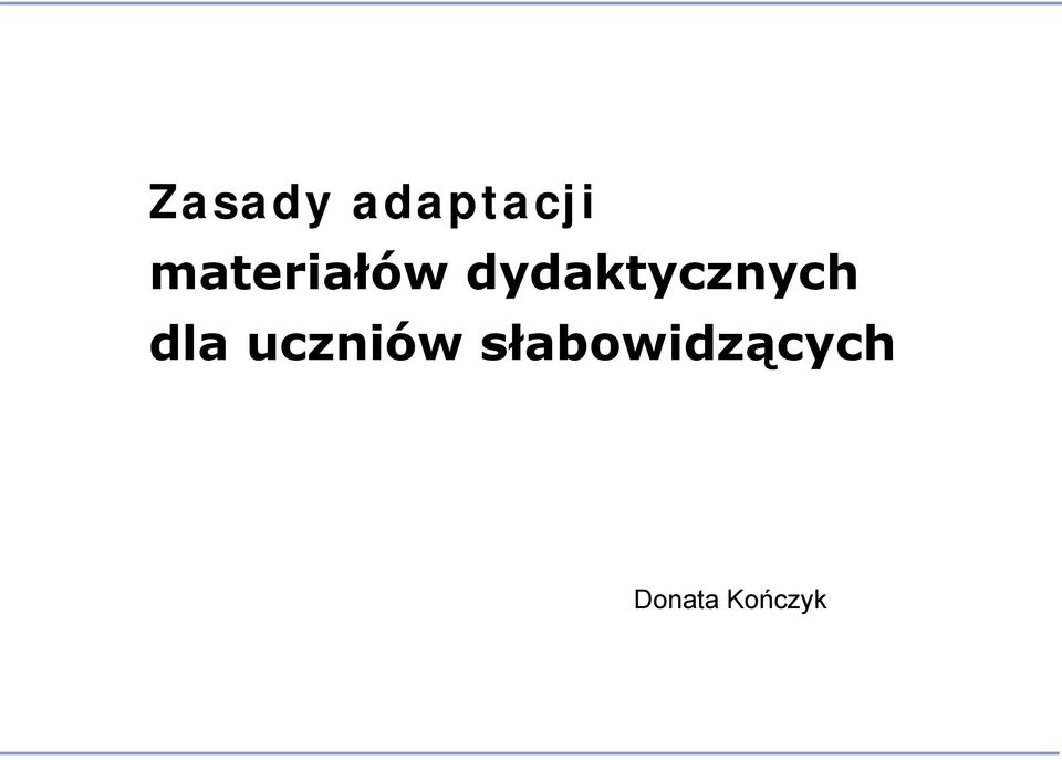 dydaktycznych dla