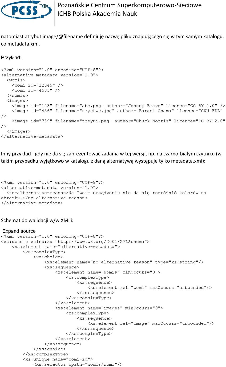 jpg" author="barack Obama" licence="gnu FDL" /> <image id="789" filename="treyui.png" author="chuck Norris" licence="cc BY 2.
