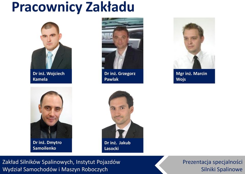 Grzegorz Pawlak Mgr inż.