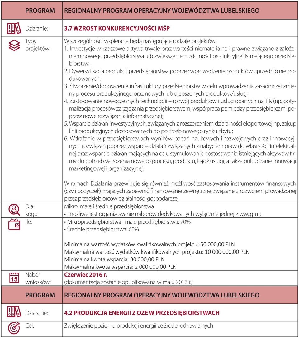 Dywersyfikacja produkcji przedsiębiorstwa poprzez wprowadzenie produktów uprzednio nieprodukowanych; 3.