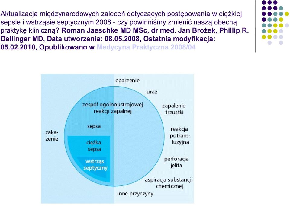 Roman Jaeschke MD MSc, dr med. Jan Brożek, Phillip R.