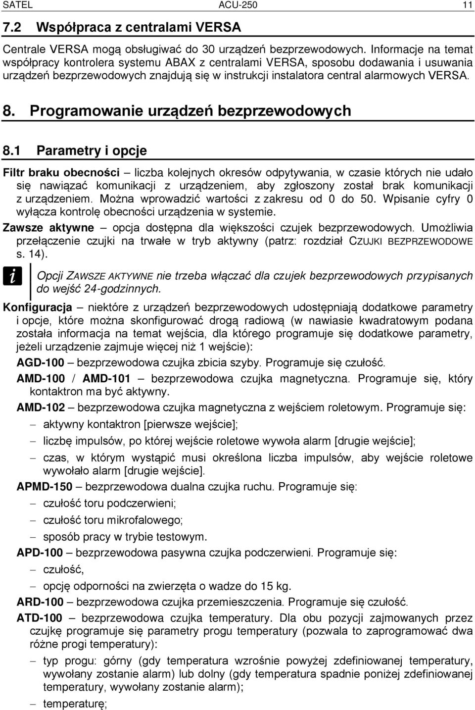 Programowanie urządzeń bezprzewodowych 8.