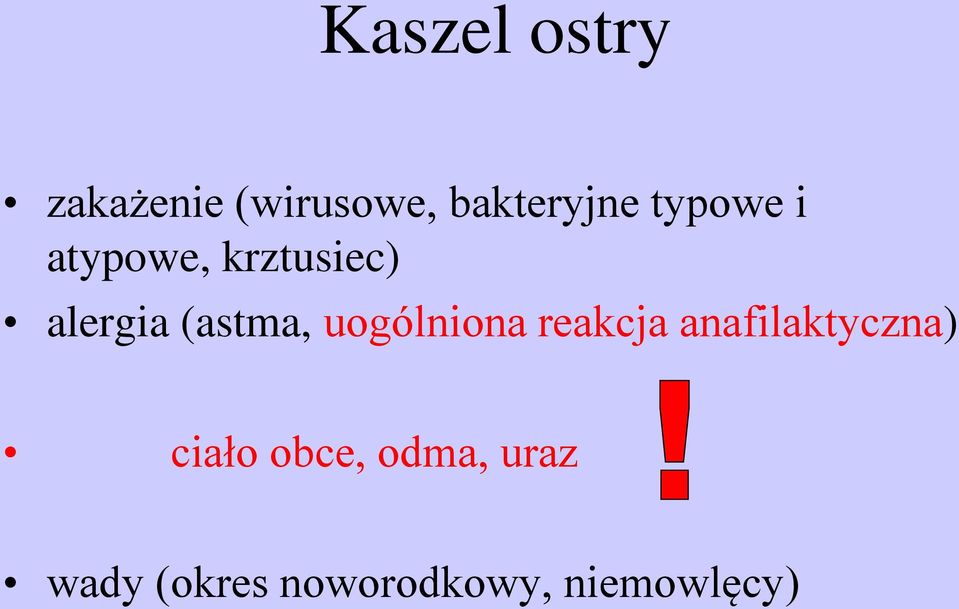 uogólniona reakcja anafilaktyczna) ciało