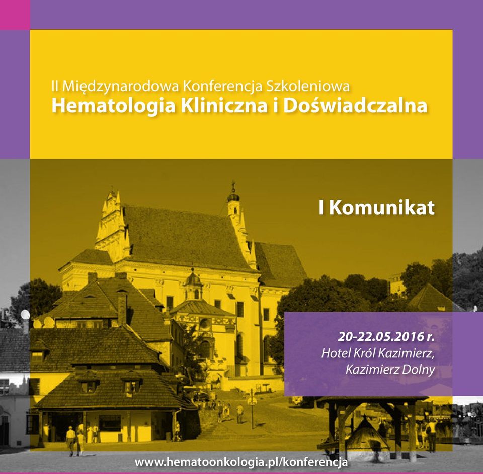 Komunikat 20-22.05.2016 r.