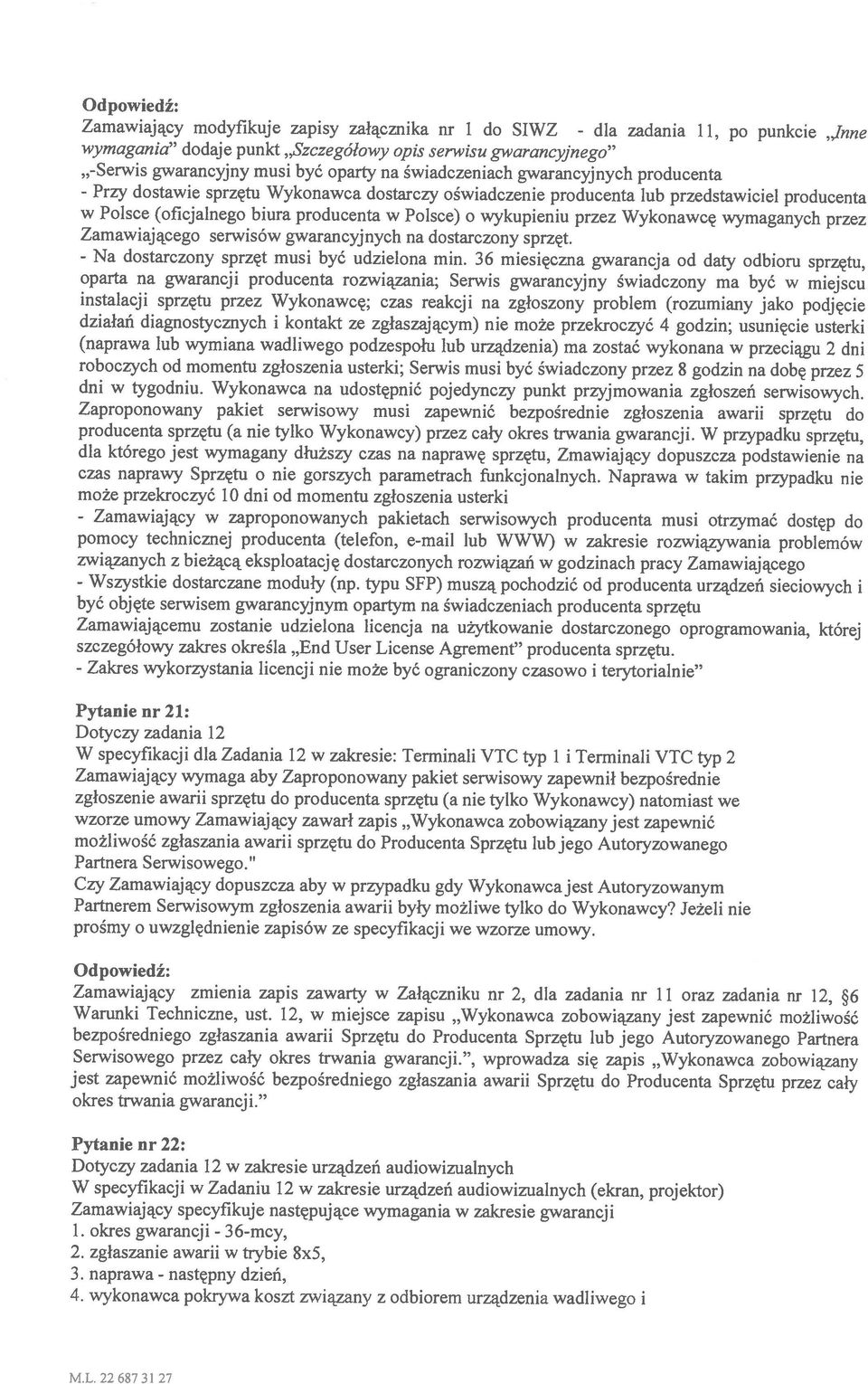 sprzęt.