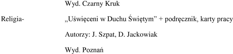podręcznik, karty pracy