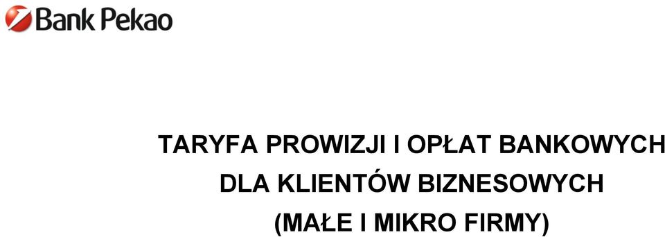 DLA KLIENTÓW