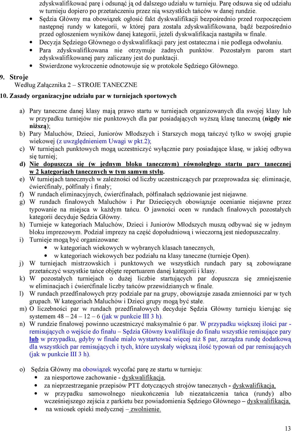 POLSKIE TOWARZYSTWO TANECZNE PRZEPISY. Sportowego Tańca Towarzyskiego.  Tylko do użytku wewnątrzorganizacyjnego - PDF Darmowe pobieranie