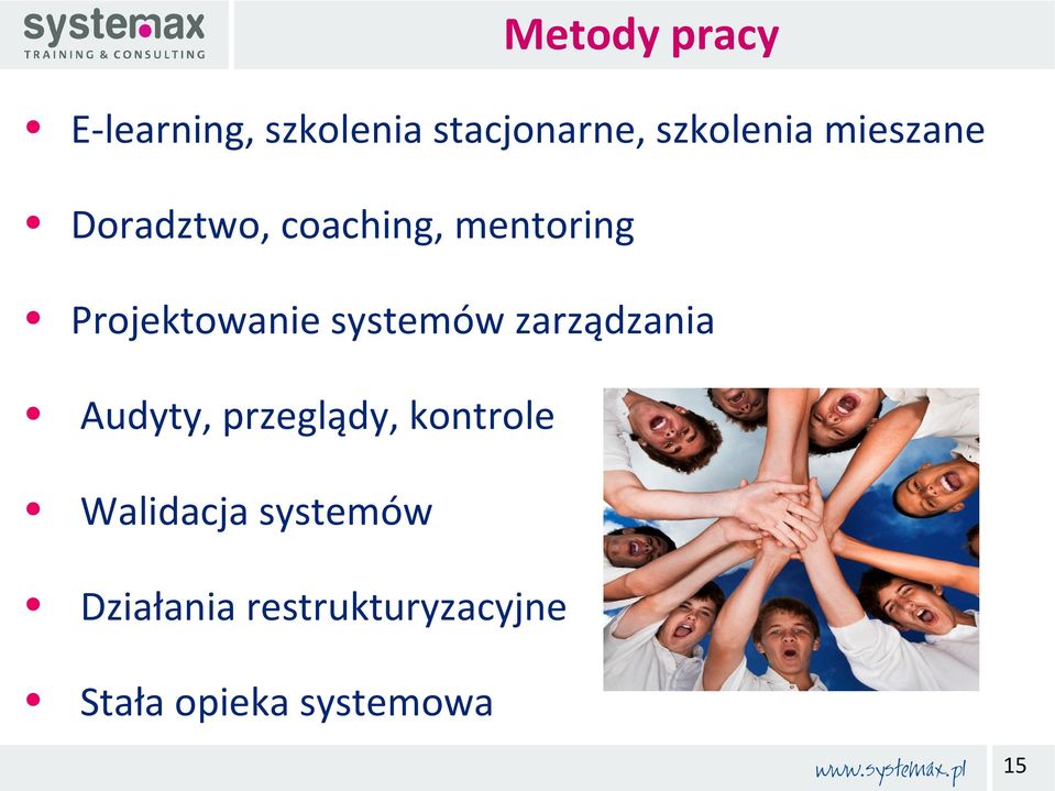 systemów zarządzania Audyty, przeglądy, kontrole Walidacja