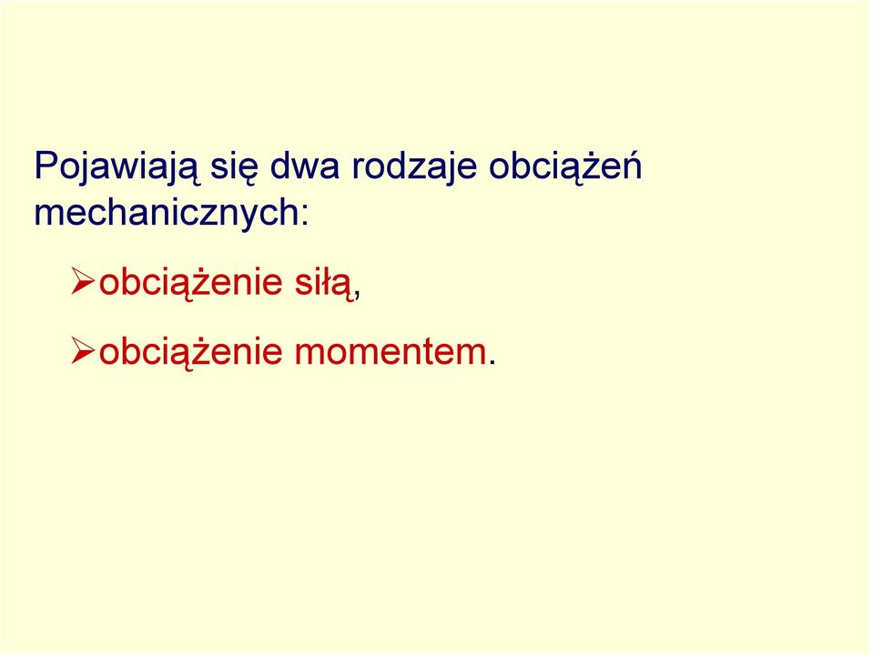 mechanicznych: