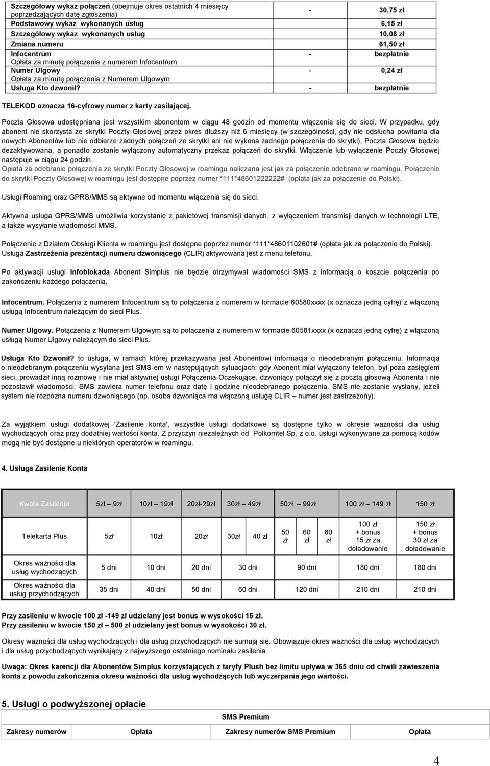 - bezpłatnie TELEKOD oznacza 16-cyfrowy numer z karty zasilającej. Poczta Głosowa udostępniana jest wszystkim abonentom w ciągu 48 godzin od momentu włączenia się do sieci.