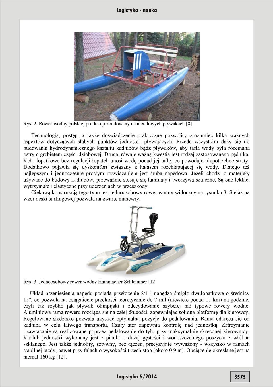 Projekt składanego, hybrydowego roweru wodnego - PDF Free Download