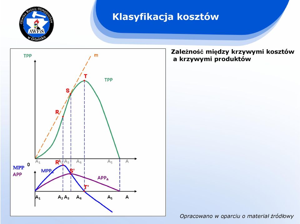 między krzywymi