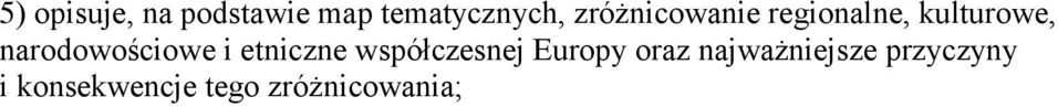 narodowościowe i etniczne współczesnej Europy