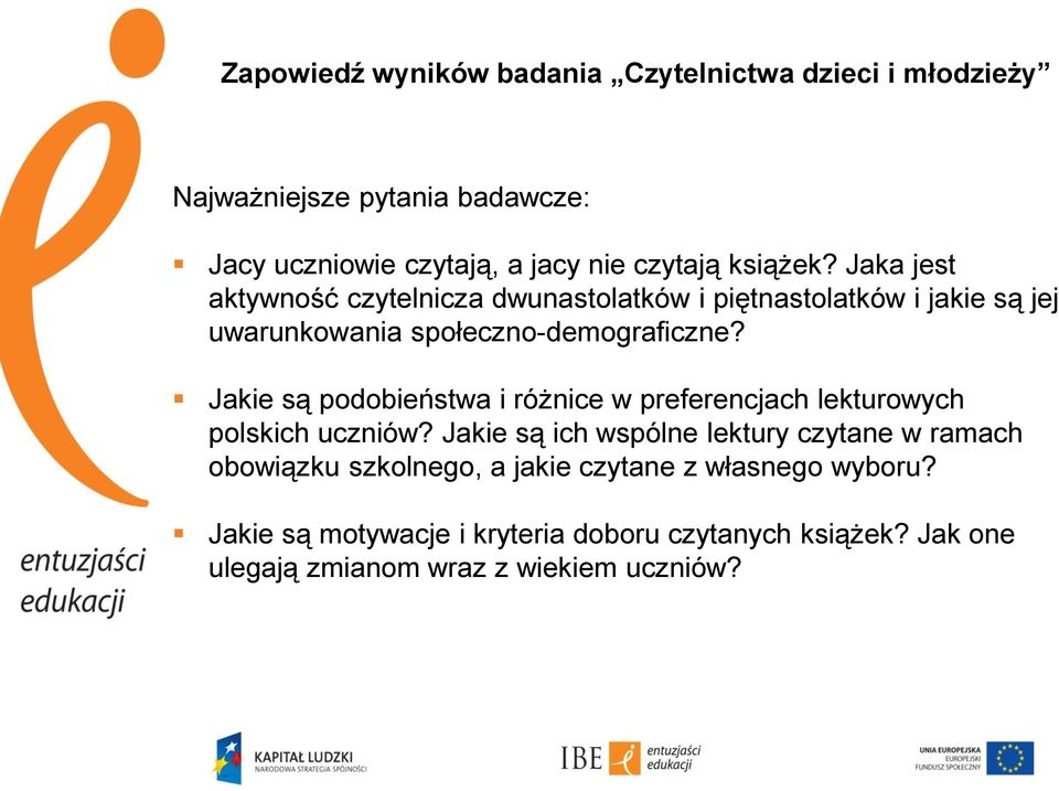 Jakie są podobieństwa i różnice w preferencjach lekturowych polskich uczniów?