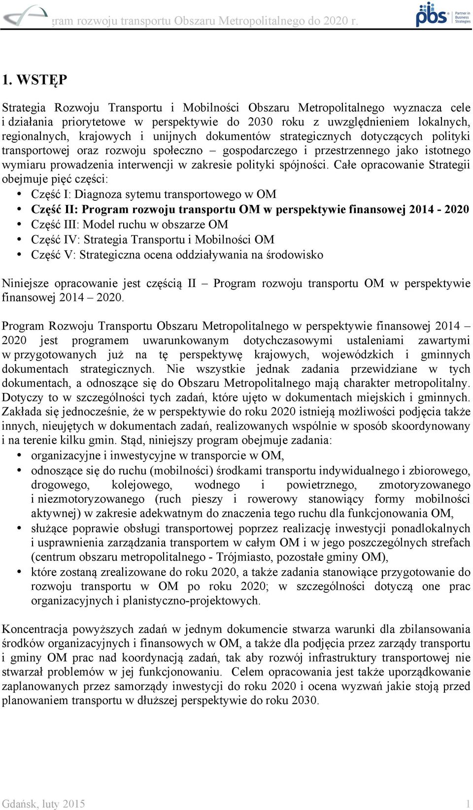 spójności.