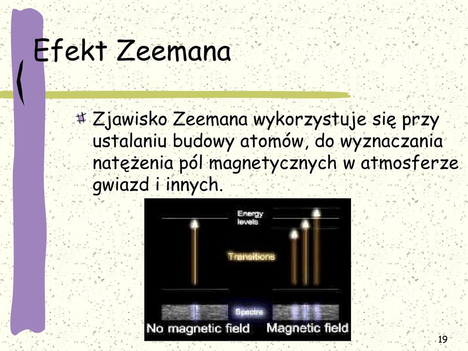 atomów, do wyznaczania natężenia pól