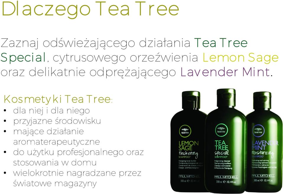 Kosmety ki Tea Tree: dla niej i dla niego przyjazne środowisku mające działanie