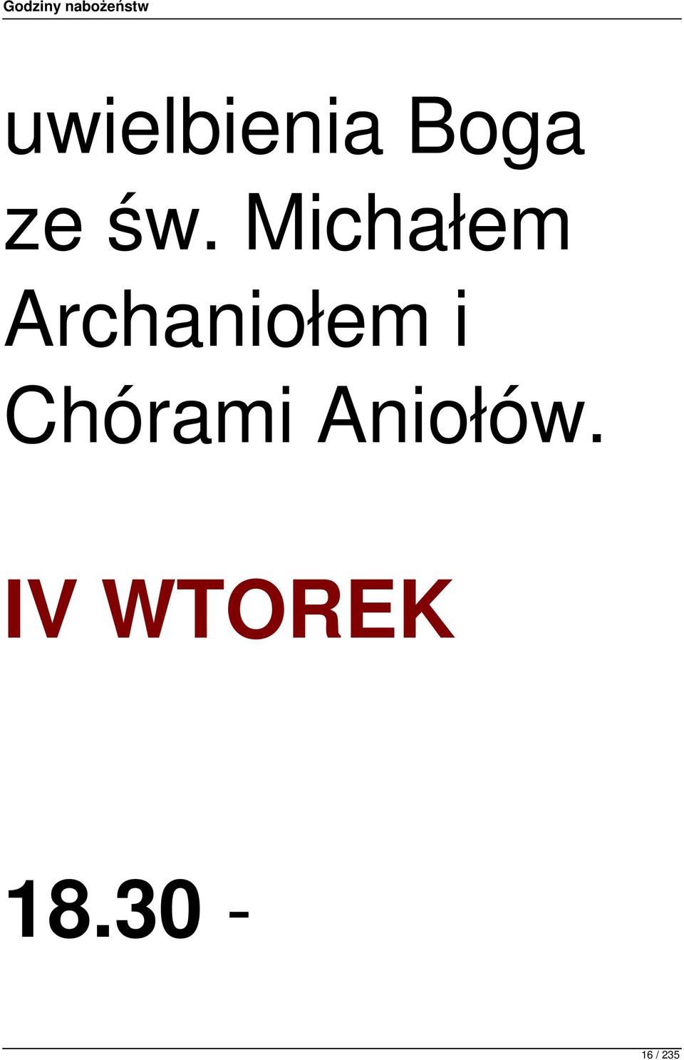 Archaniołem i Chórami