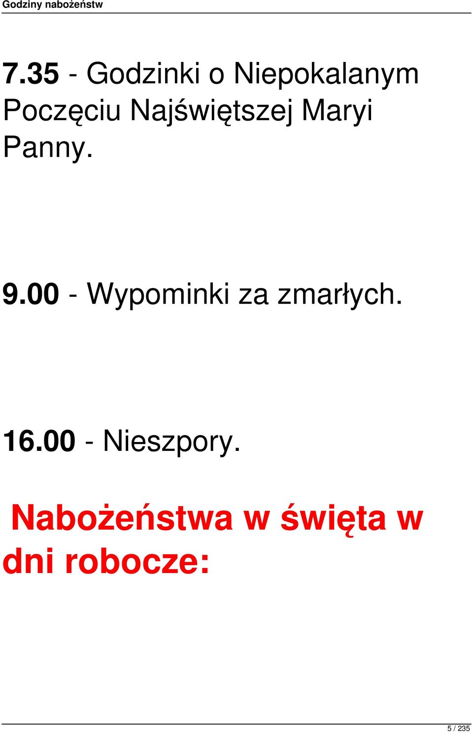00 - Wypominki za zmarłych. 16.