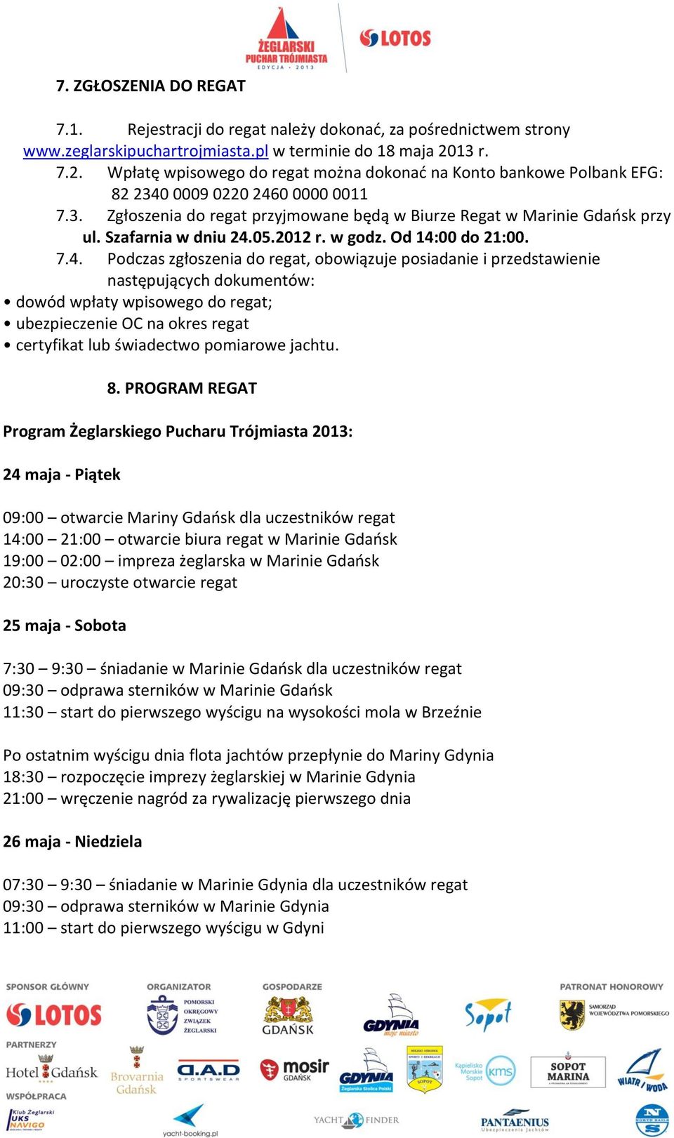 Szafarnia w dniu 24.