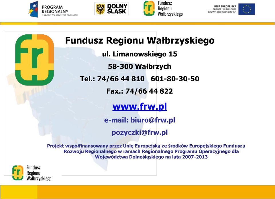 pl pozyczki@frw.