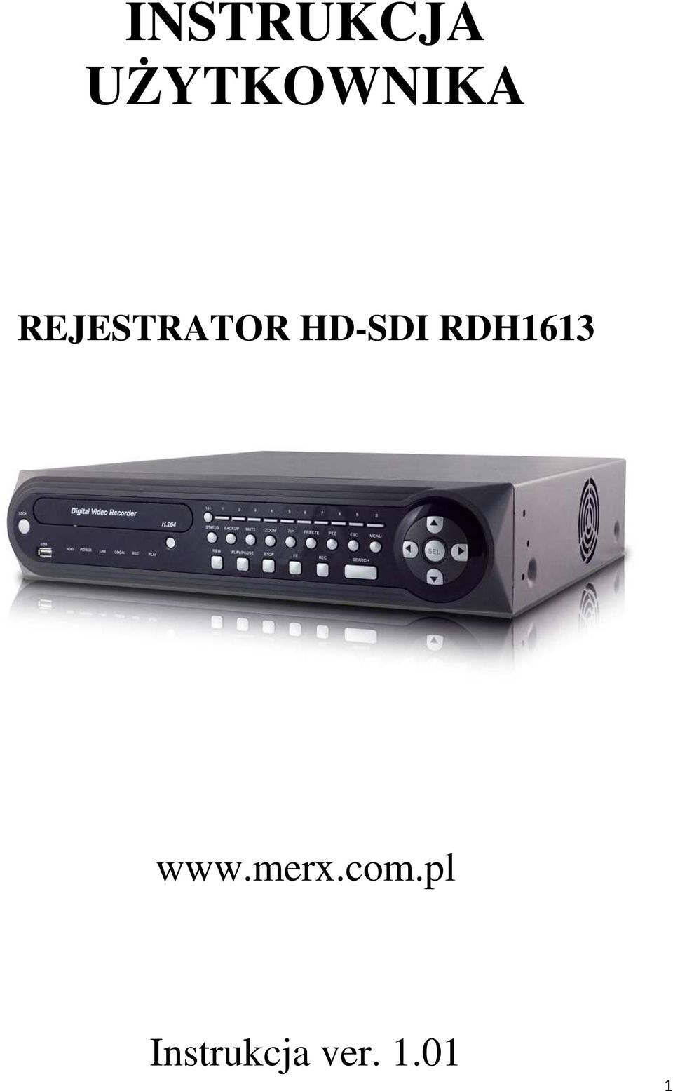 REJESTRATOR HD-SDI