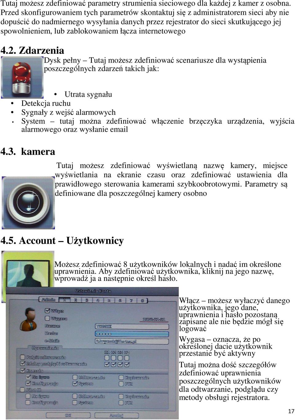 zablokowaniem łącza internetowego 4.2.