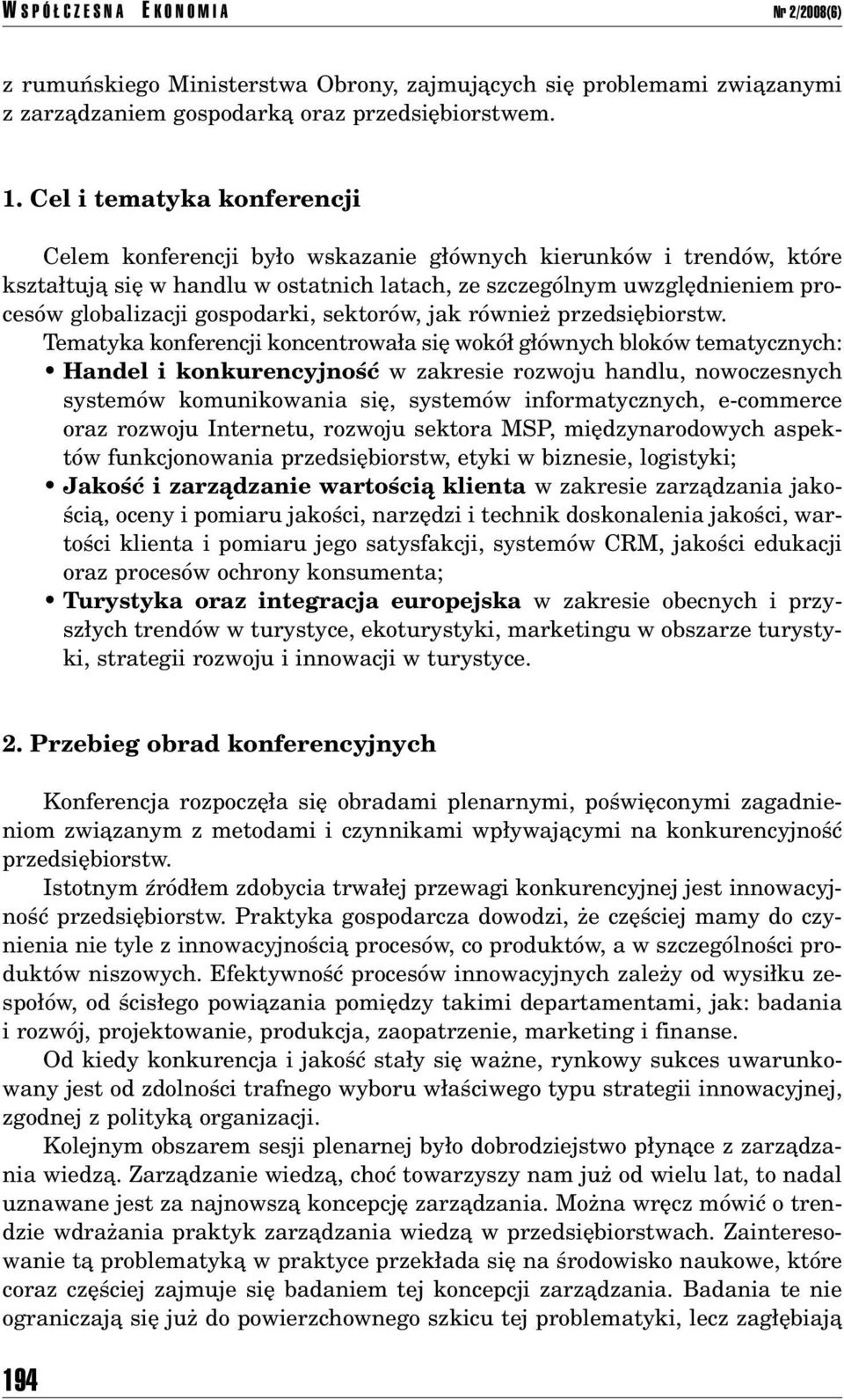 gospodarki, sektorûw, jak rûwnieø przedsiíbiorstw.